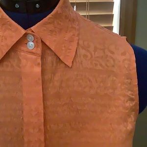 Talbots pure silk blouse